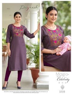 Desi kudi priyanchi feeding kurtis collection wholesale
